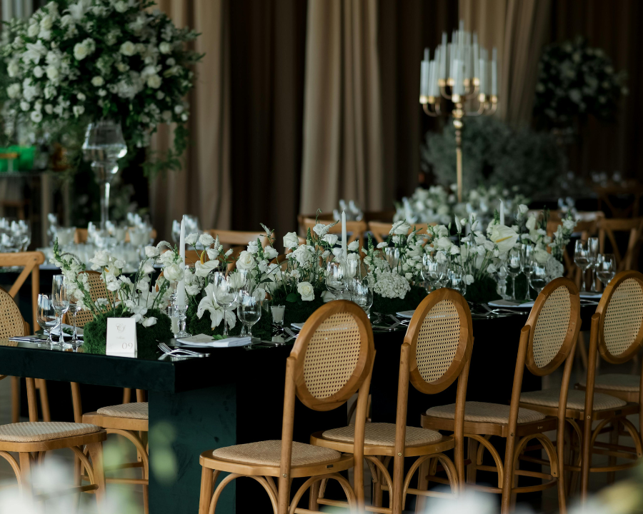 Décoration florale de mariage