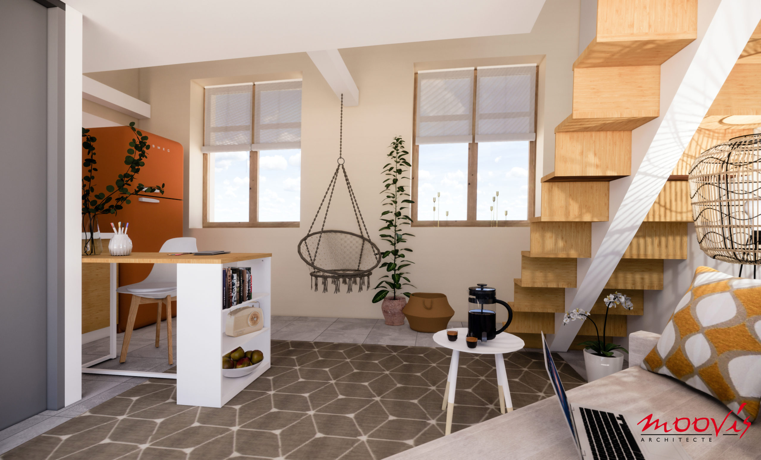 Duplex sous les combles