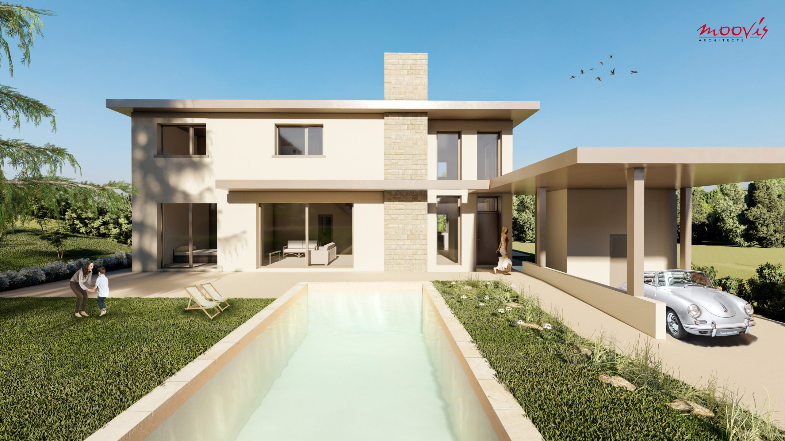 Villa L2, après