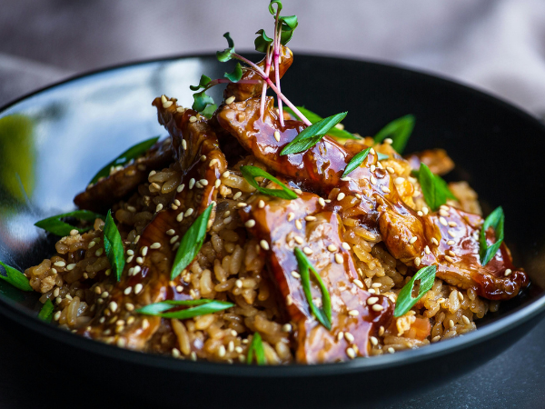Donburi poulet teriyaki à emporter