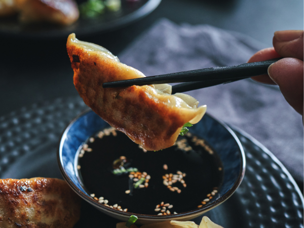 Gyoza de canette à emporter